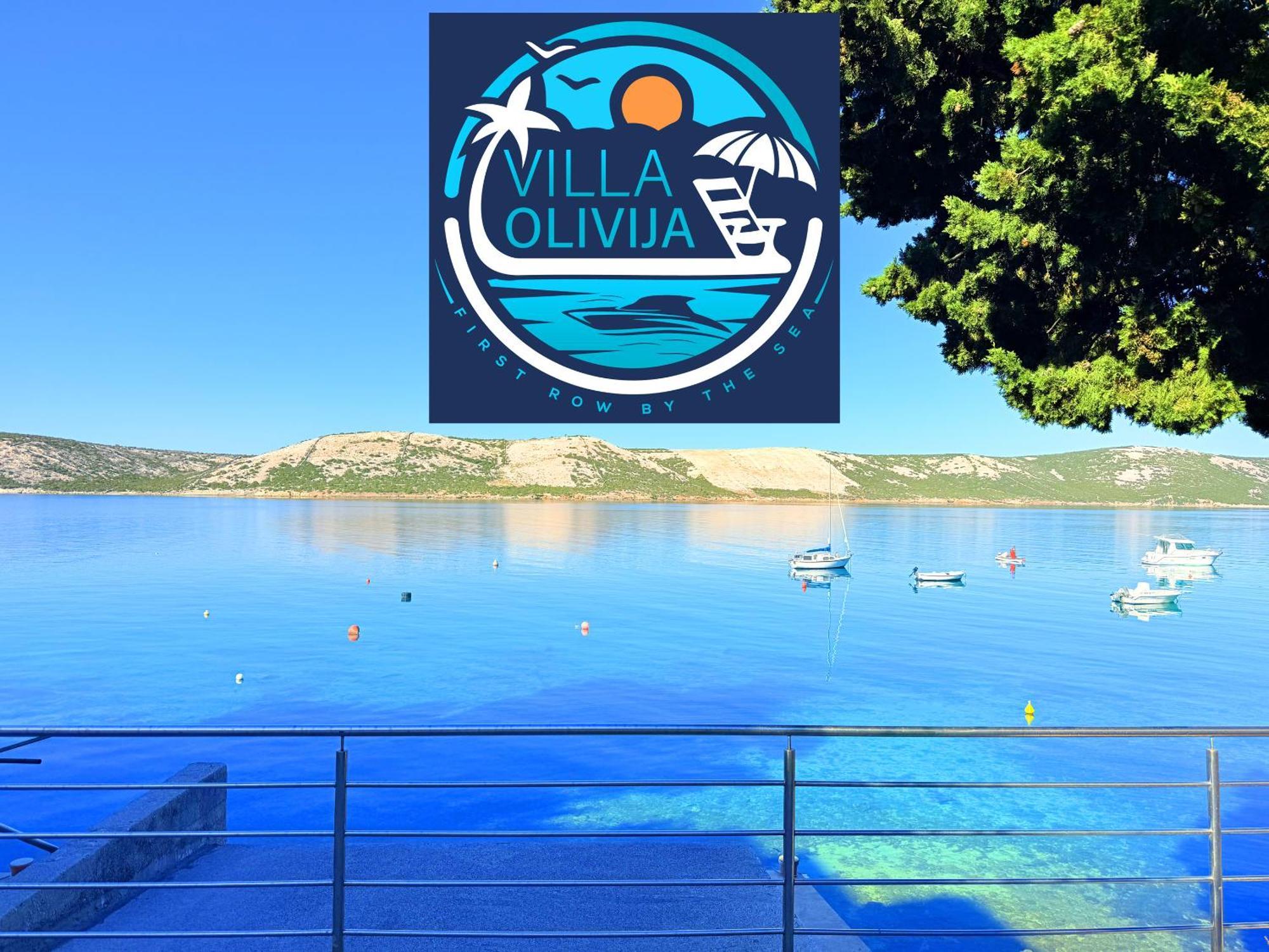 Villa Olivija-Direkt Am Strand! Stara Novalja Exterior photo